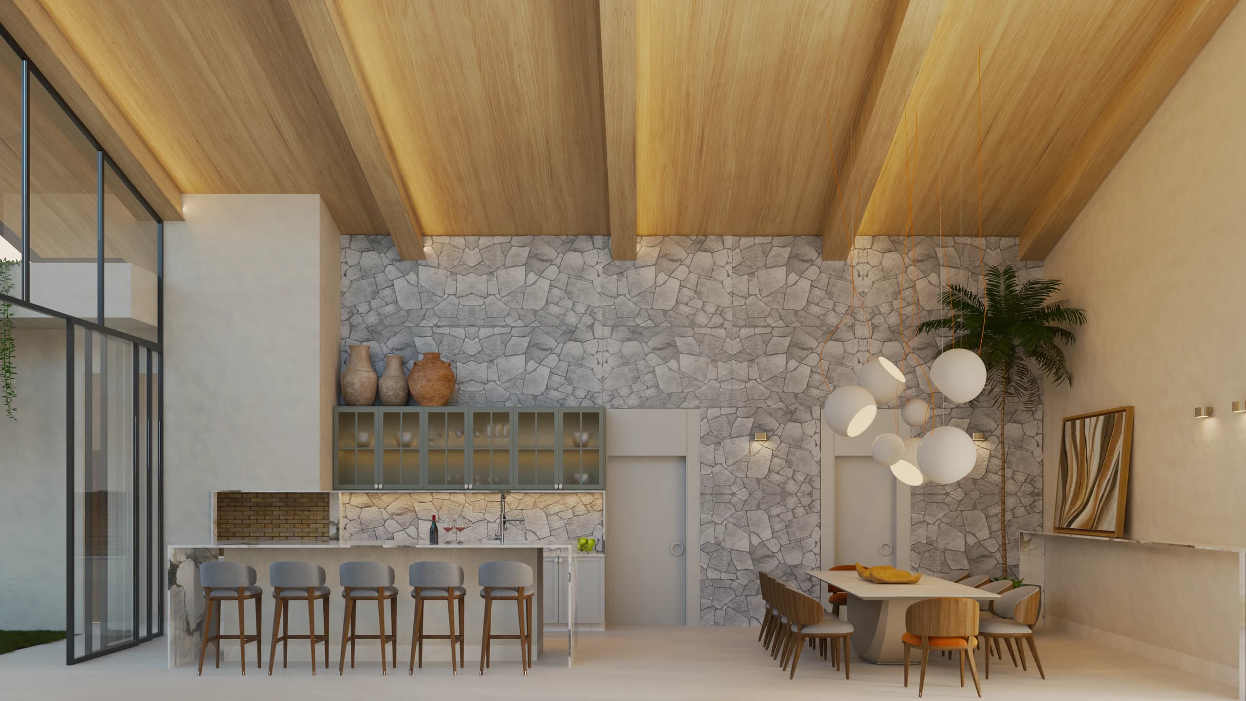 Projeto Residencial Casa Oásis 1 - Arquitetura em Pontes e Lacerda - MT