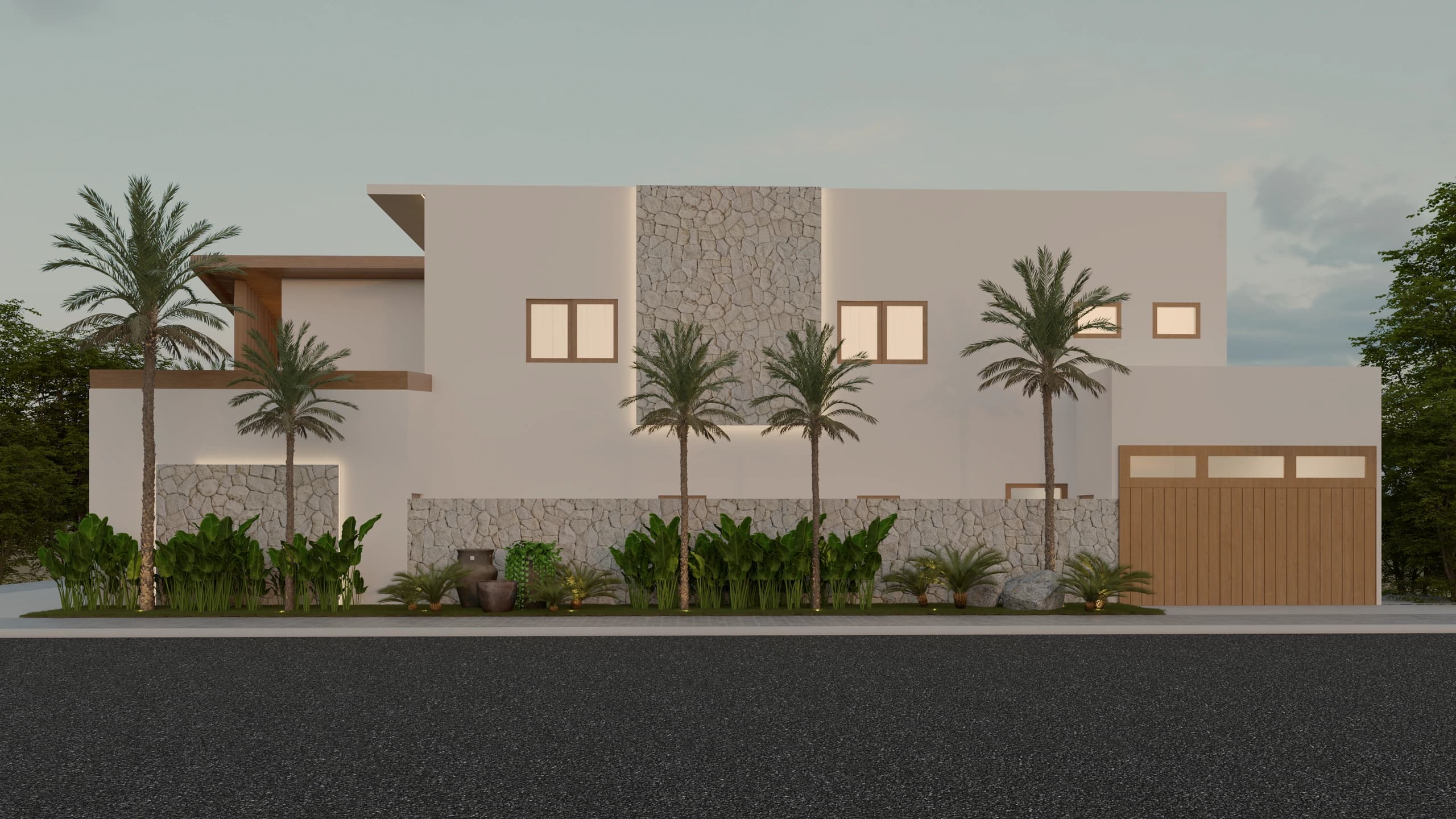 Projeto Área Externa Anexo Gourmet & Lazer - Arquitetura em Pontes e Lacerda - MT